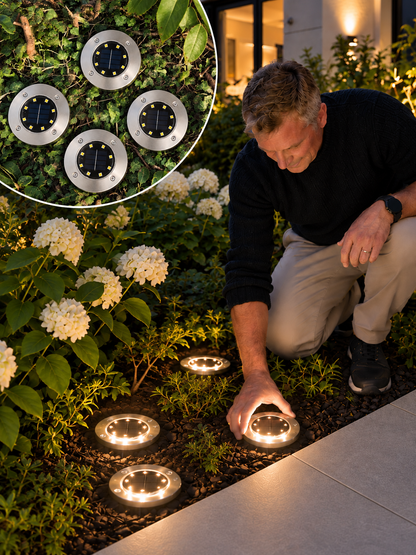 Lunlys® - Solcelledrevne LED Havelamper