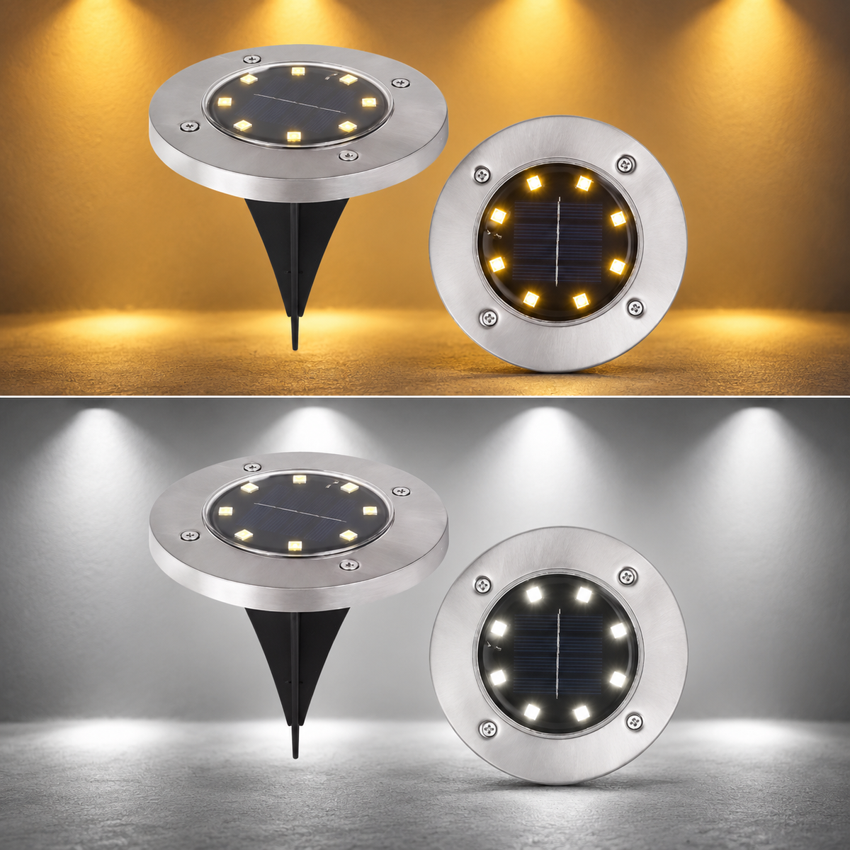 Lunlys® - Solcelledrevne LED Havelamper